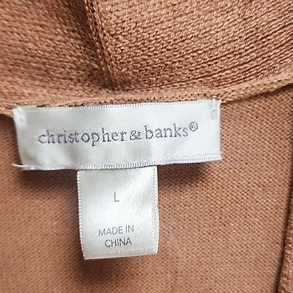 NWT Christopher & Banks Cardigan Sz Large - Picture 4 of 6